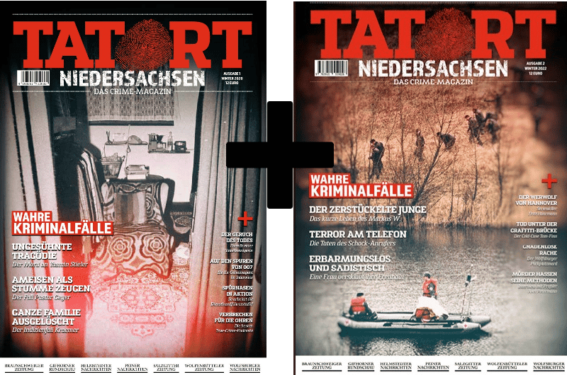 "Tatort Niedersachsen – das Crime-Magazin" im Bundle Teil 1 + Teil 2