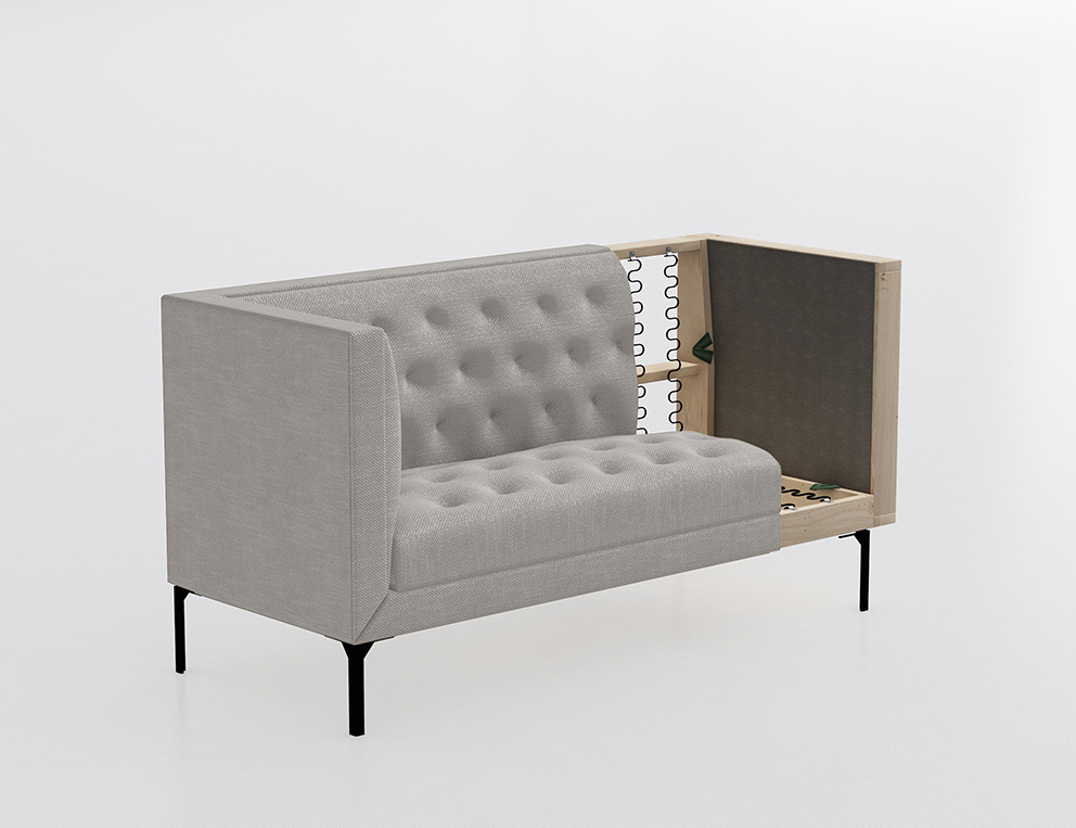 Lounge Sofa Troia Dreisitzer