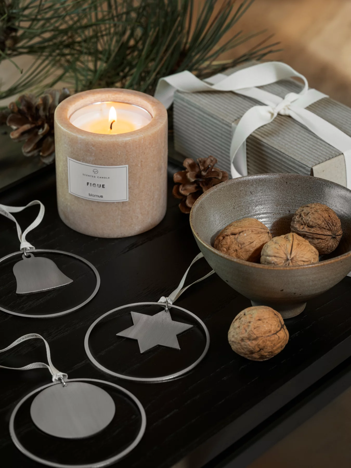 4er Set Weihnachtsschmuck -KITAI Glockenmotiv