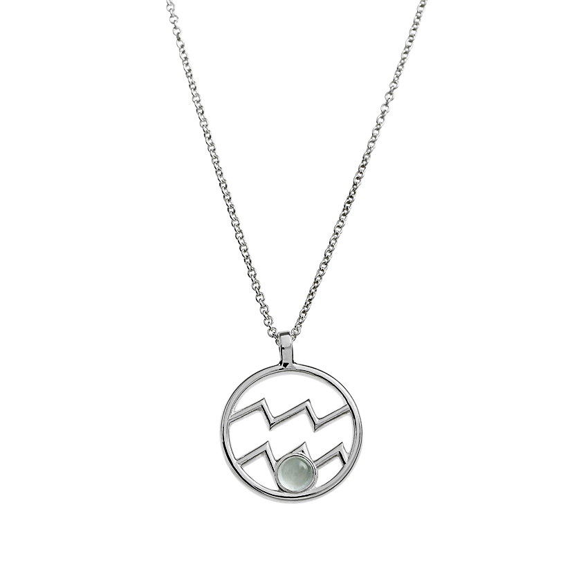 Sternzeichen-Kette aus Silber