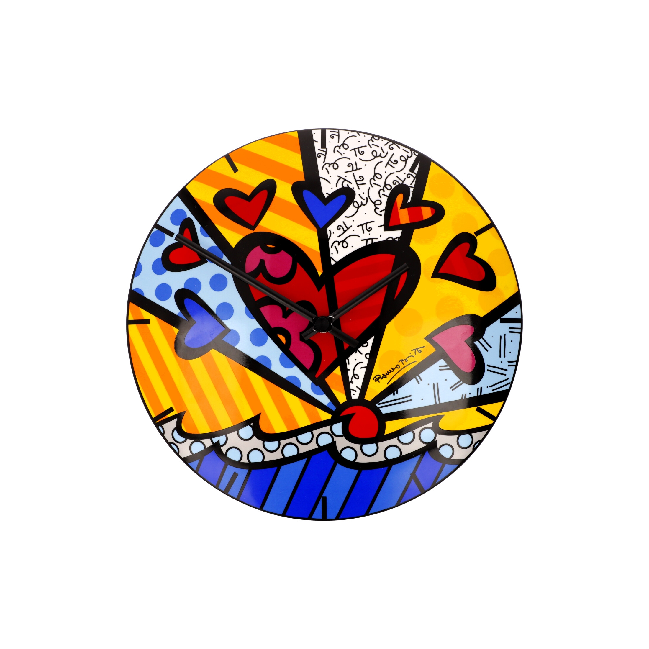 Wanduhr A New Day – Romero Britto