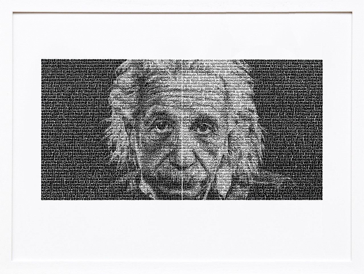 Bild Wortmalerei SAXA Edition – Albert Einstein 