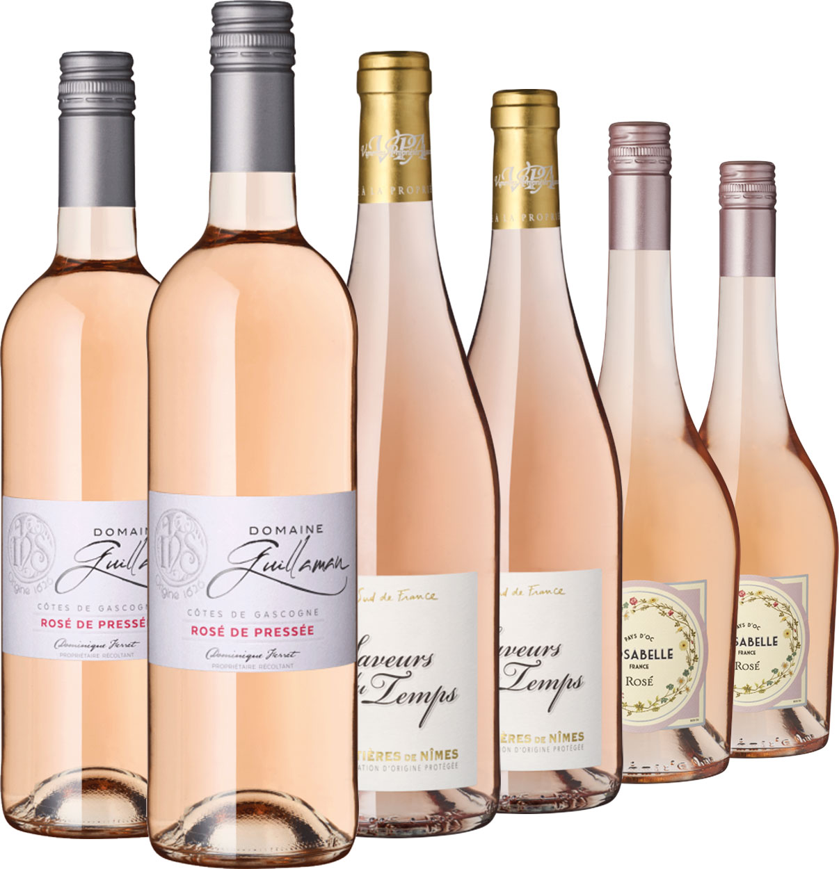 Weinpaket 6er Set – Rosé Südfrankreich