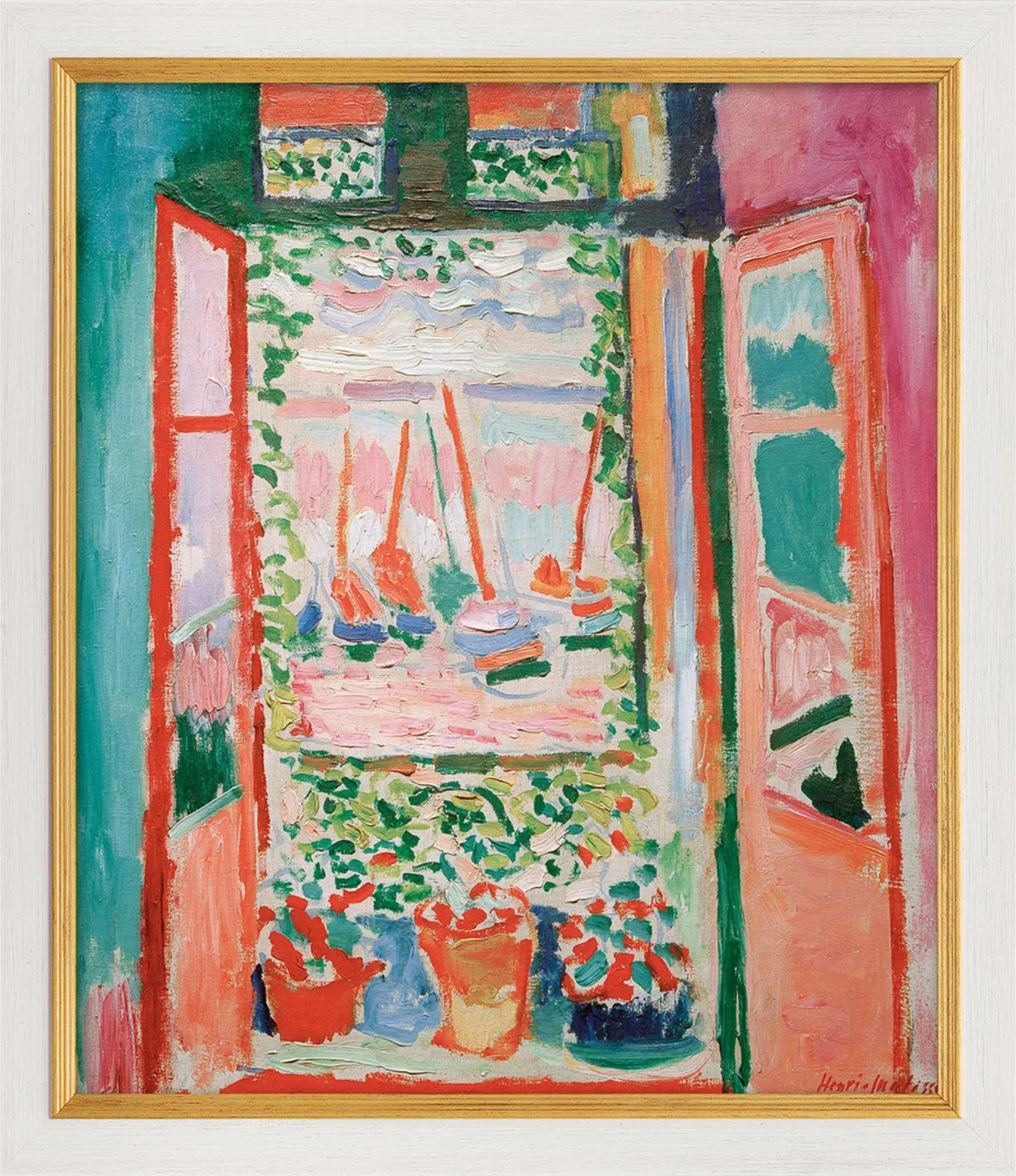 Gemälde | Offenes Fenster in Collioure (1905) - Henri Matisse