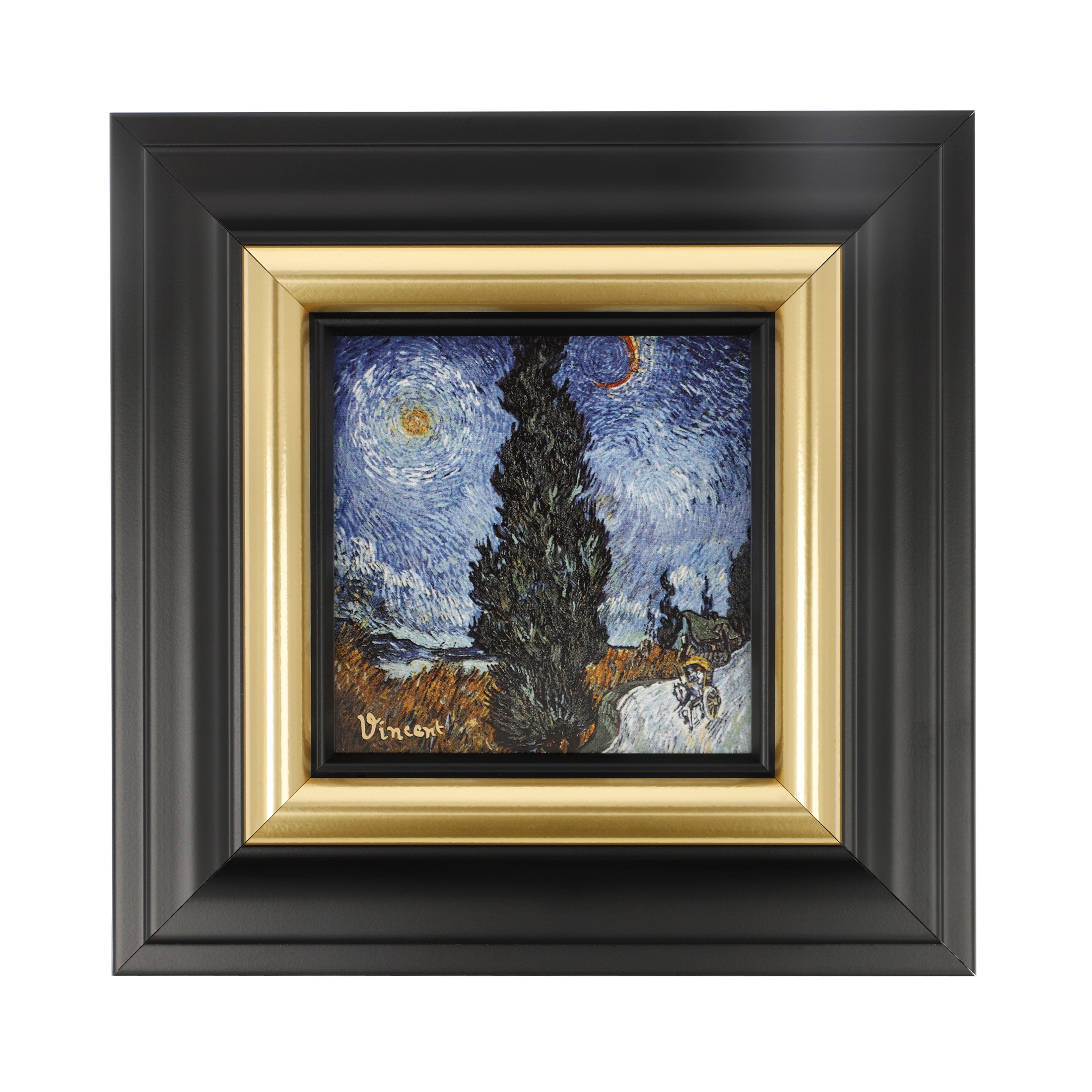 Gemälde Straße bei Nacht – Vicent van Gogh