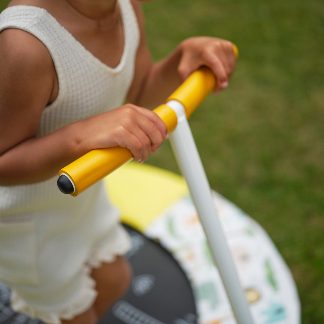 Trampolin "Junior Bouncer" mit Dschungel -Sound 