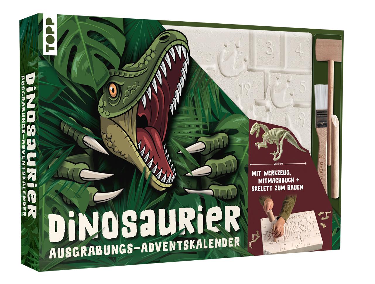 Adventskalender - Dinosaurier Ausgrabung