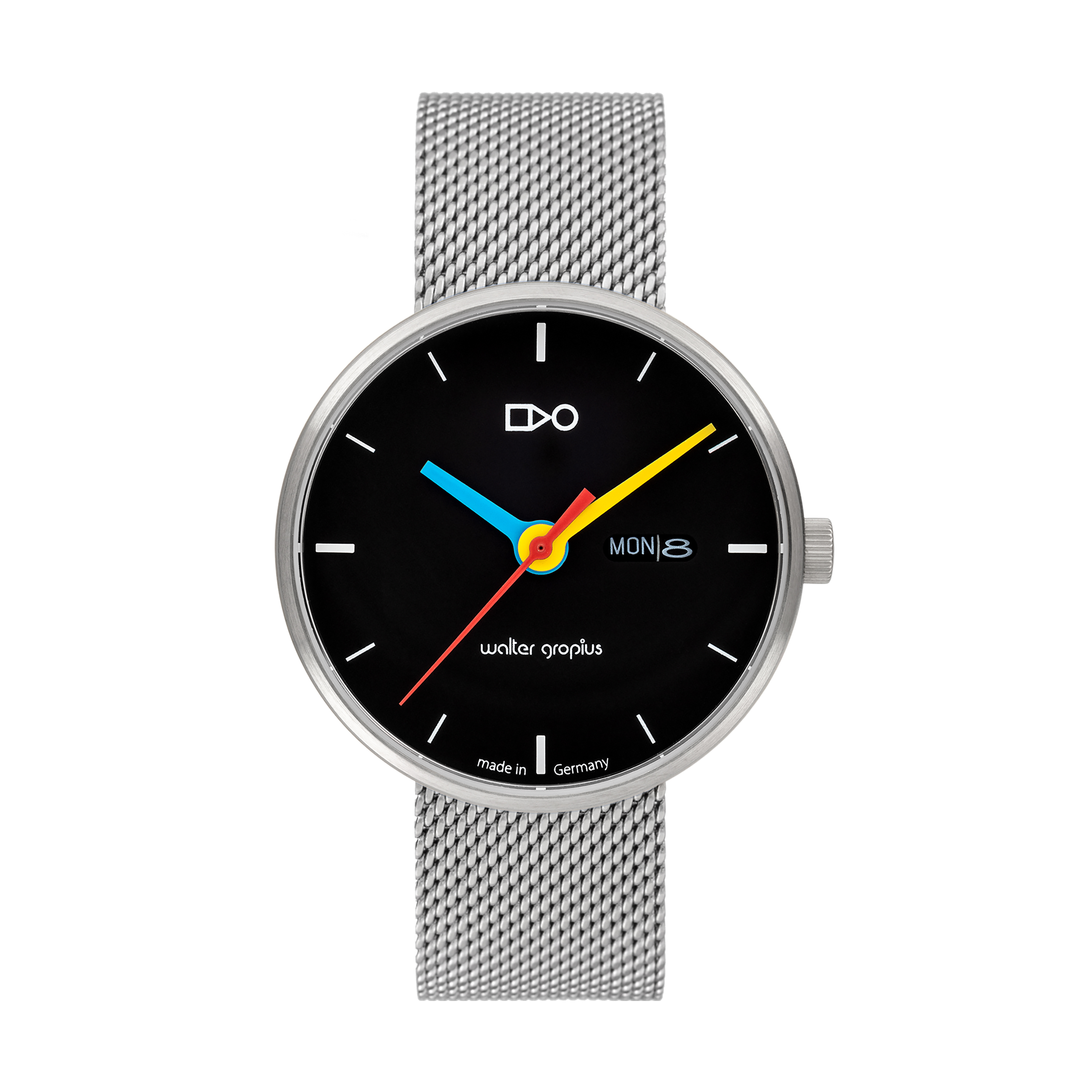 Armbanduhr Walter Gropius Mesharmband – Simplex silber