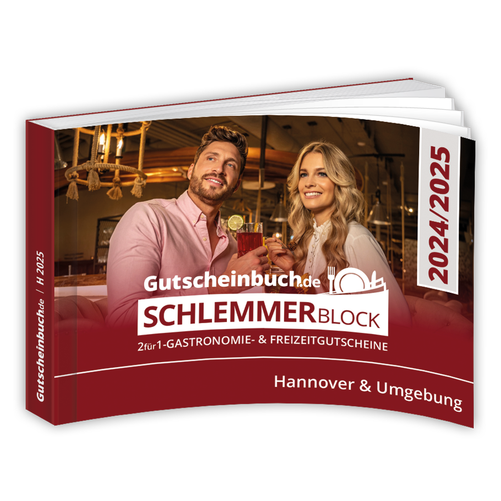 Gutscheinbuch.de Schlemmerblock Hannover & Umgebung 2024/2025