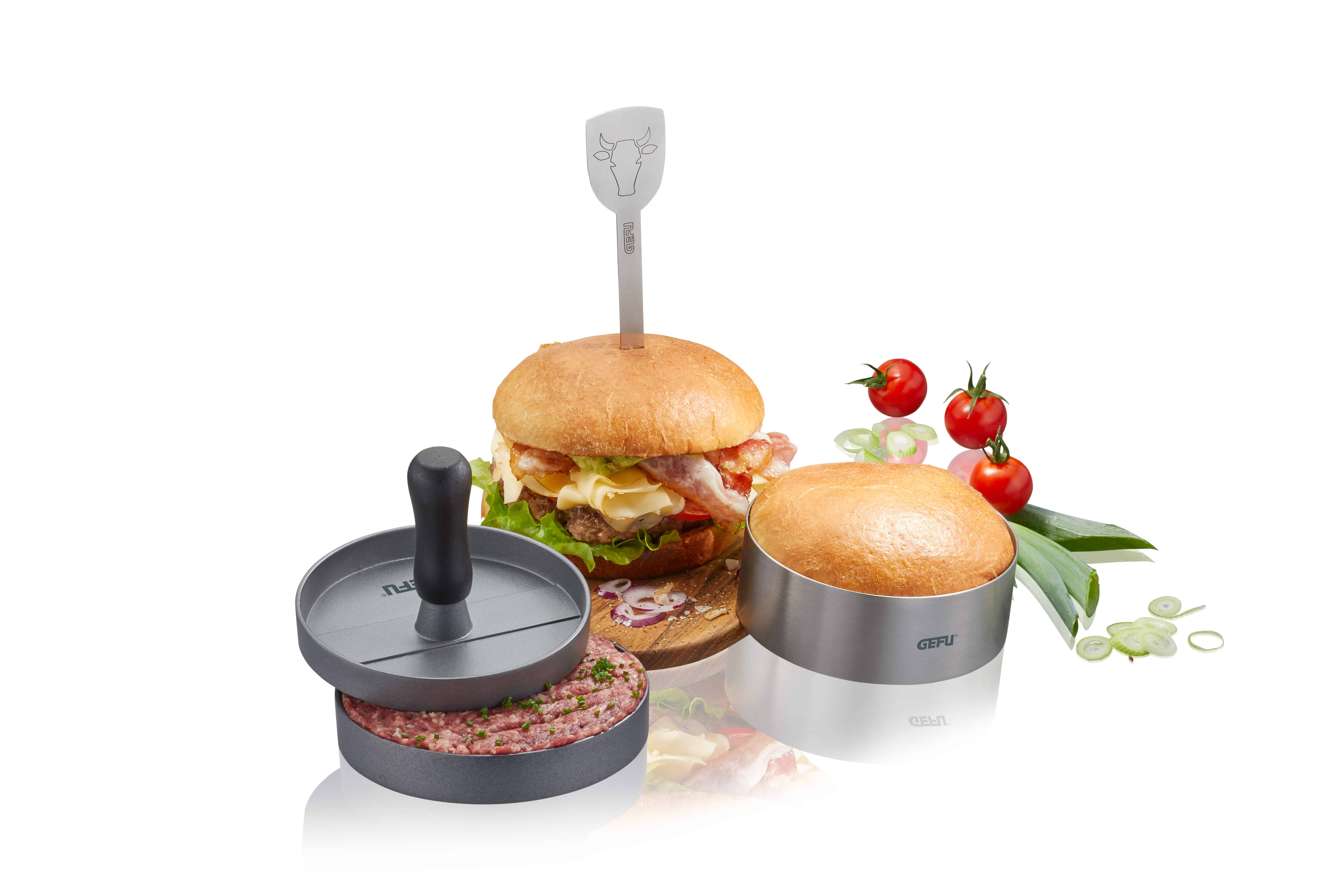Burger Set BBQ 3-teilig