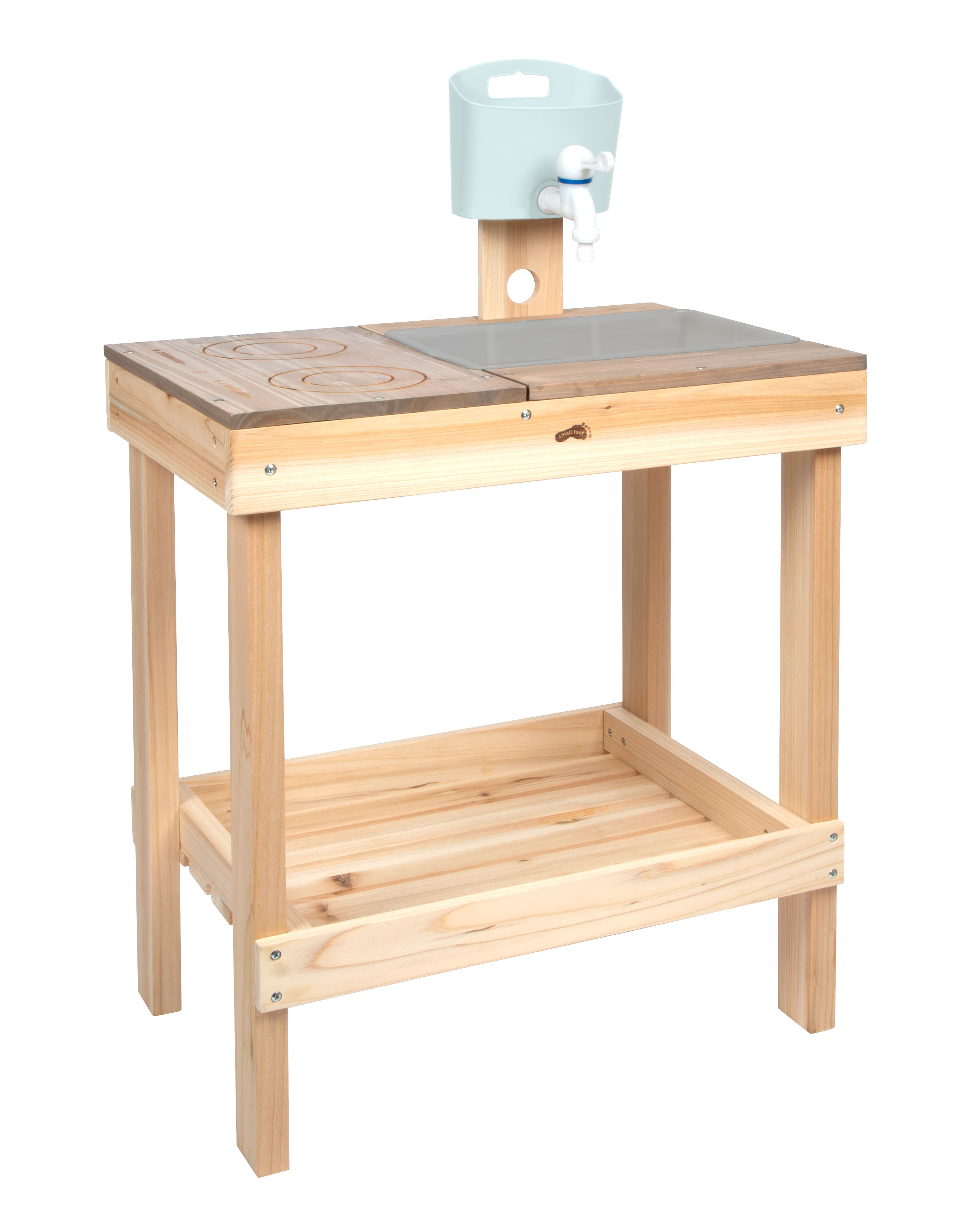 Matschküche und Spieltisch