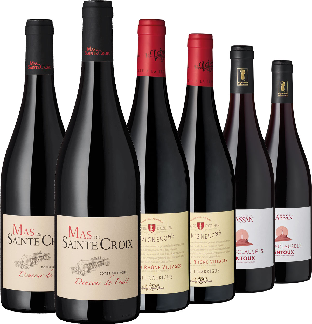 Weinpaket 6er Set | Das beste von der Rhone