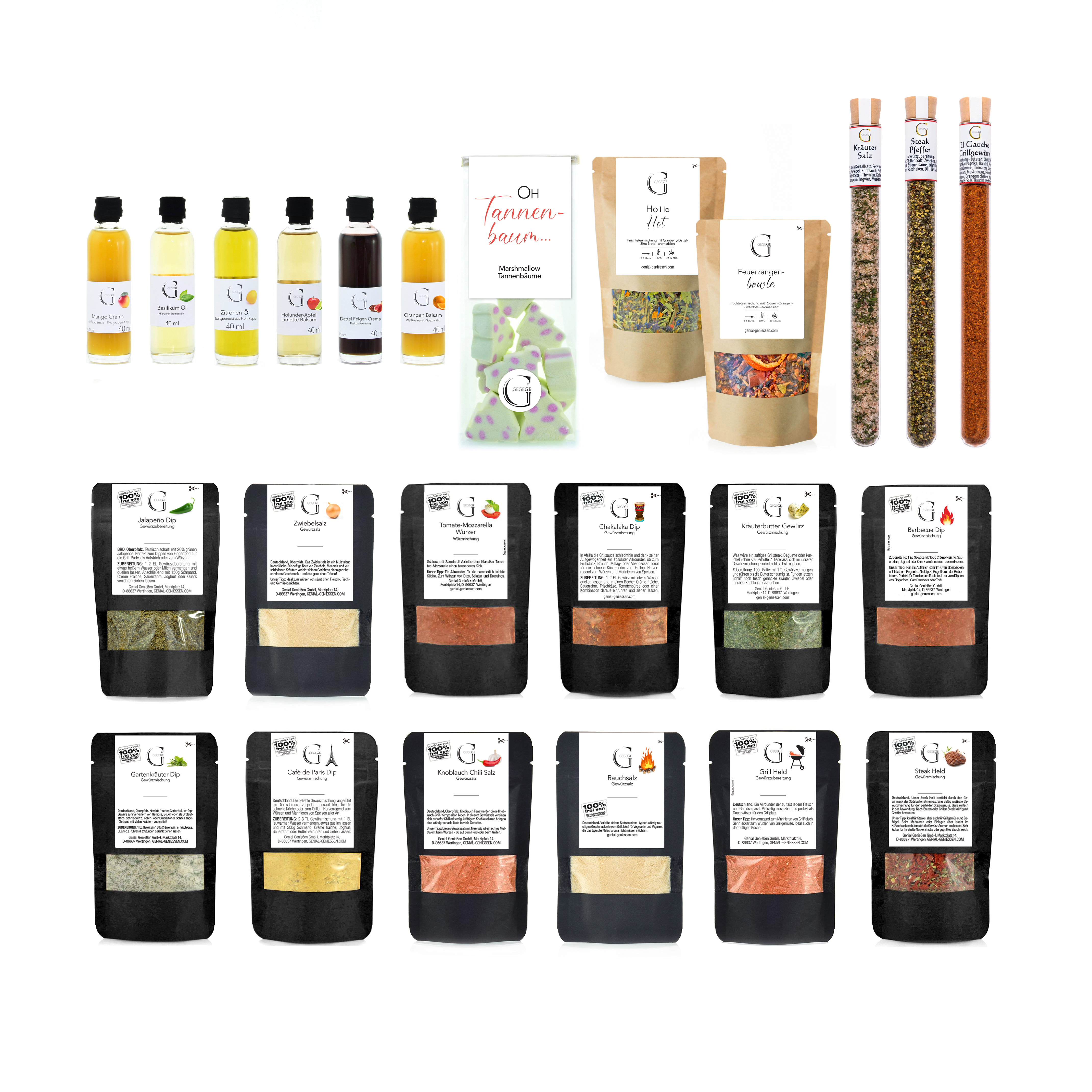 Adventskalender-Set | Grillgenüsse