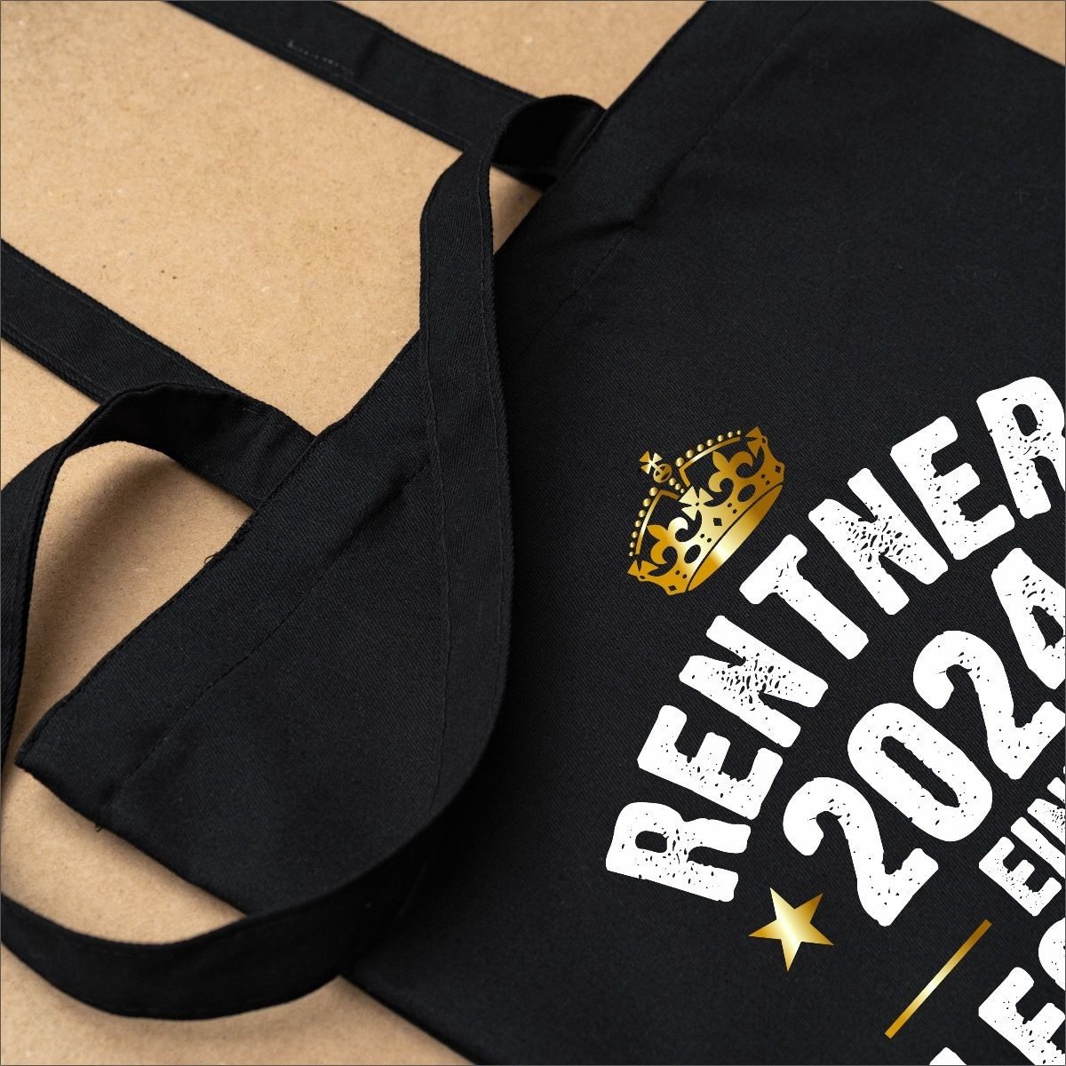 Baumwolltasche - Rentner / Rentnerin 2024 - Eine Legende geht in Rente