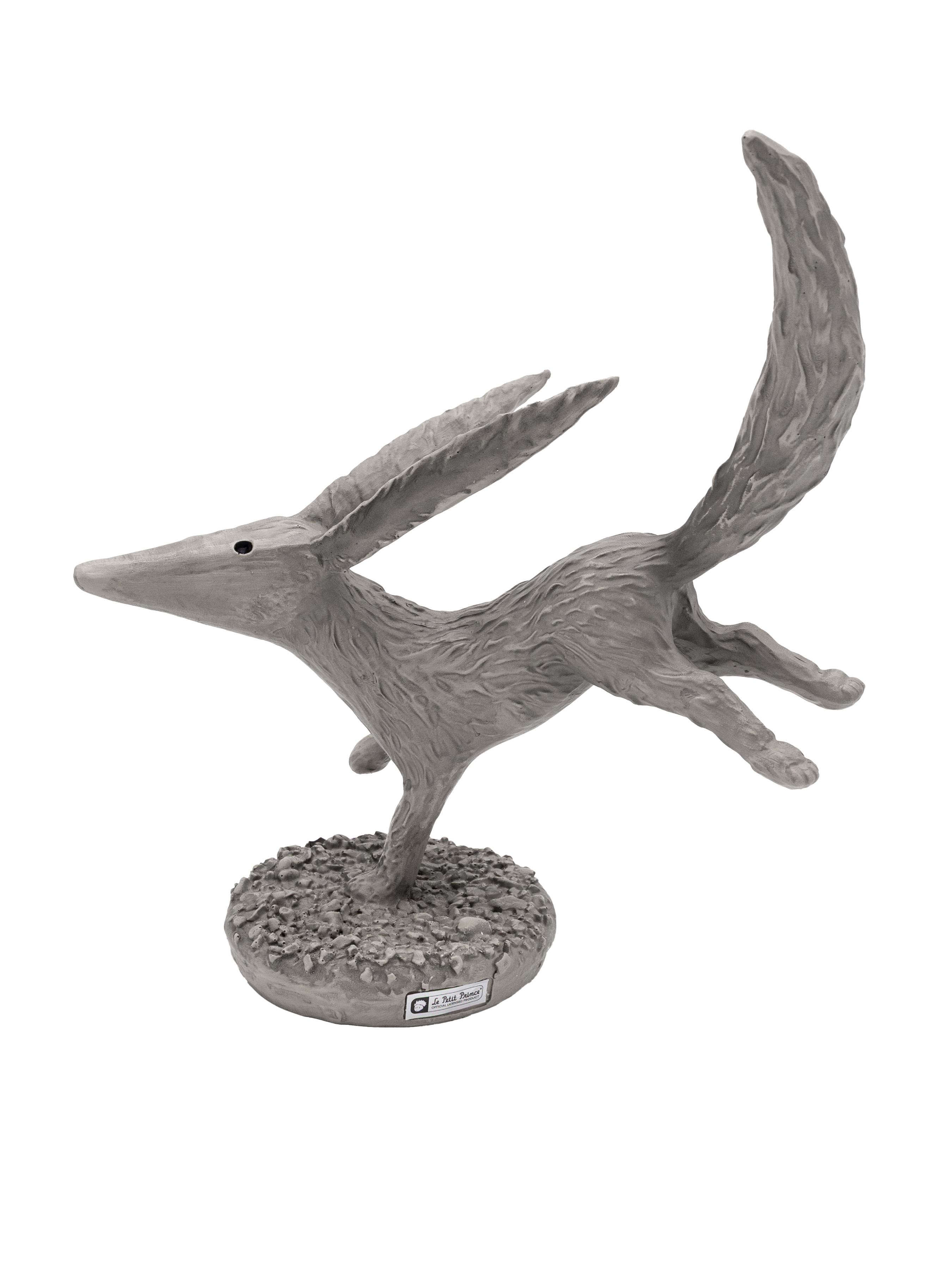 Gartenskulptur | Kunststein | Springender Fuchs – © Antoine de Saint-Exupéry