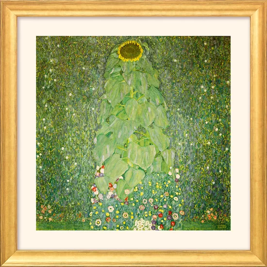 Bild "Die Sonnenblume" (1907) - Gustav Klimt