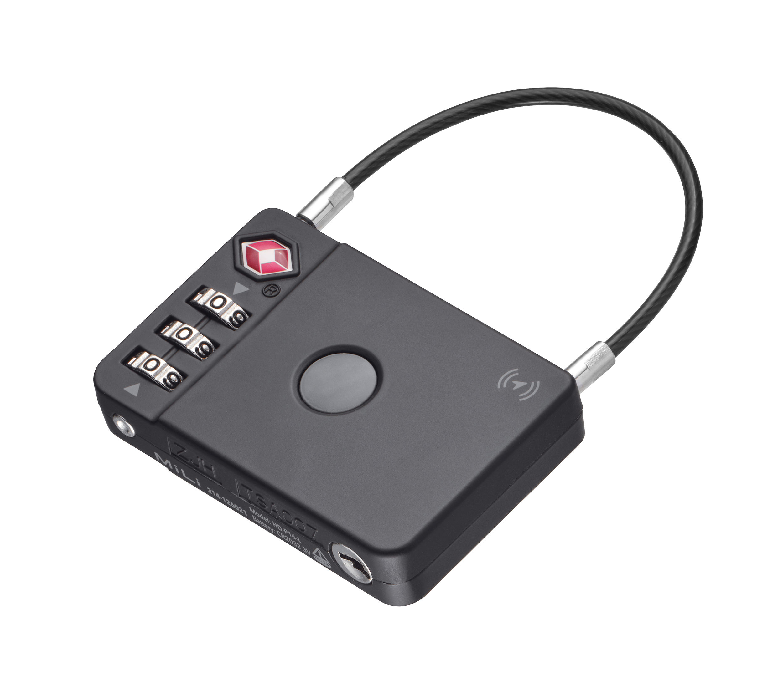 TSA-Kofferschloss mit Apple® Find My