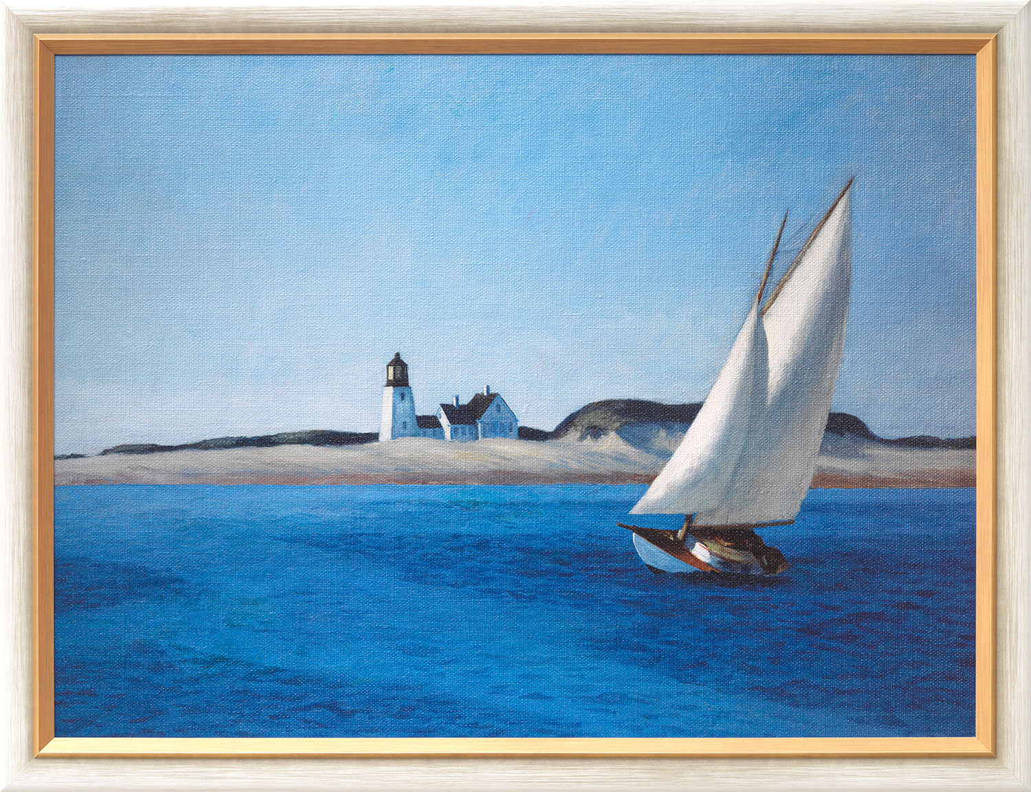 Gemälde The long leg - Edward Hopper