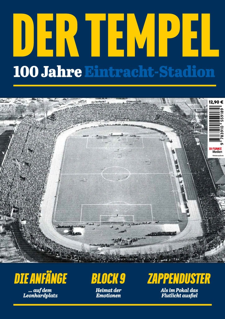 Der Tempel – 100 Jahre Eintracht-Stadion  / Vorbestellung