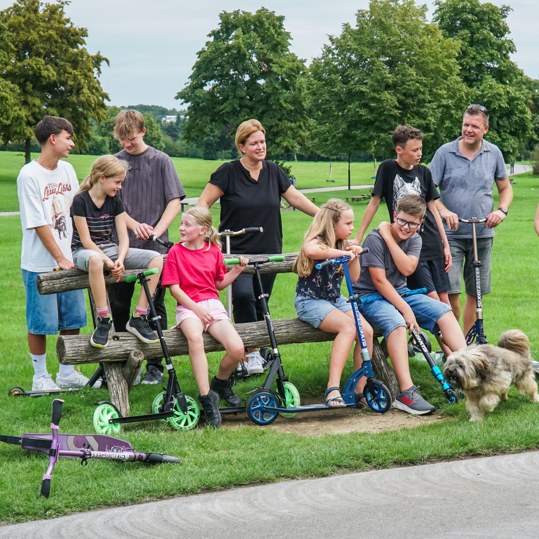 Straßenscooter "Air" Six Degrees - Aluminium 