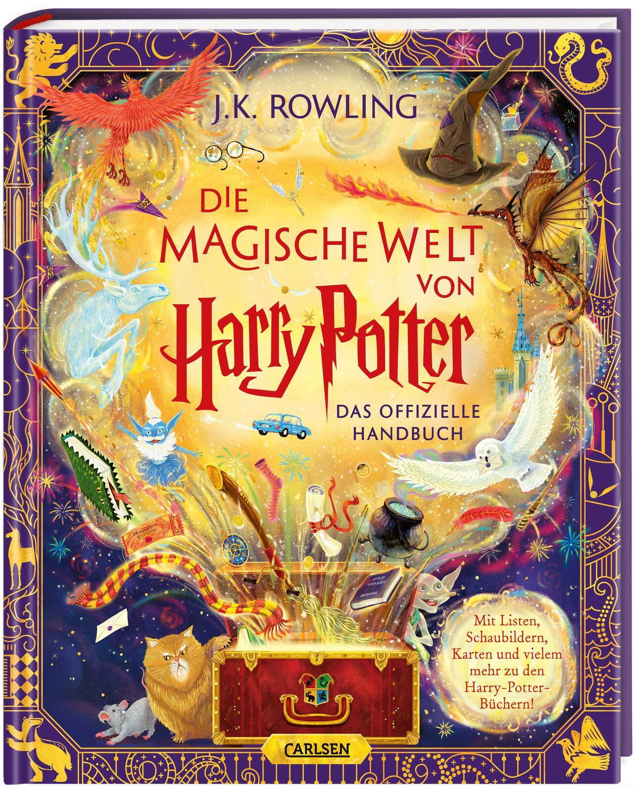 Harry Potter: Die magische Welt (Das offizielle Handbuch) Prächtig illustriert von sieben Künstler*innen und voller überraschender Details | Hochwertiges Geschenkbuch nicht nur für Potterheads