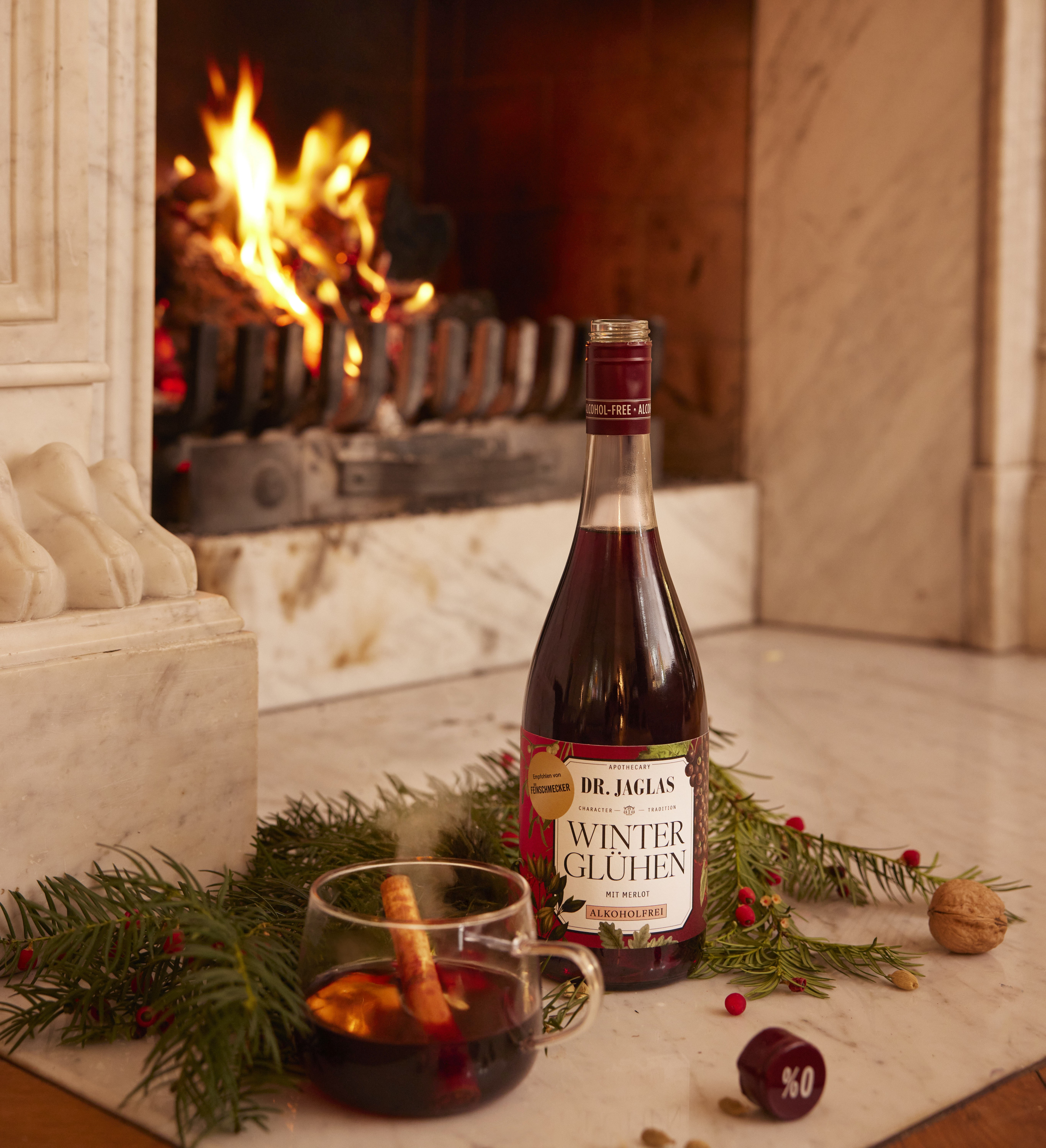 Glühwein Merlot | alkoholfrei - Winter-Glühen rot