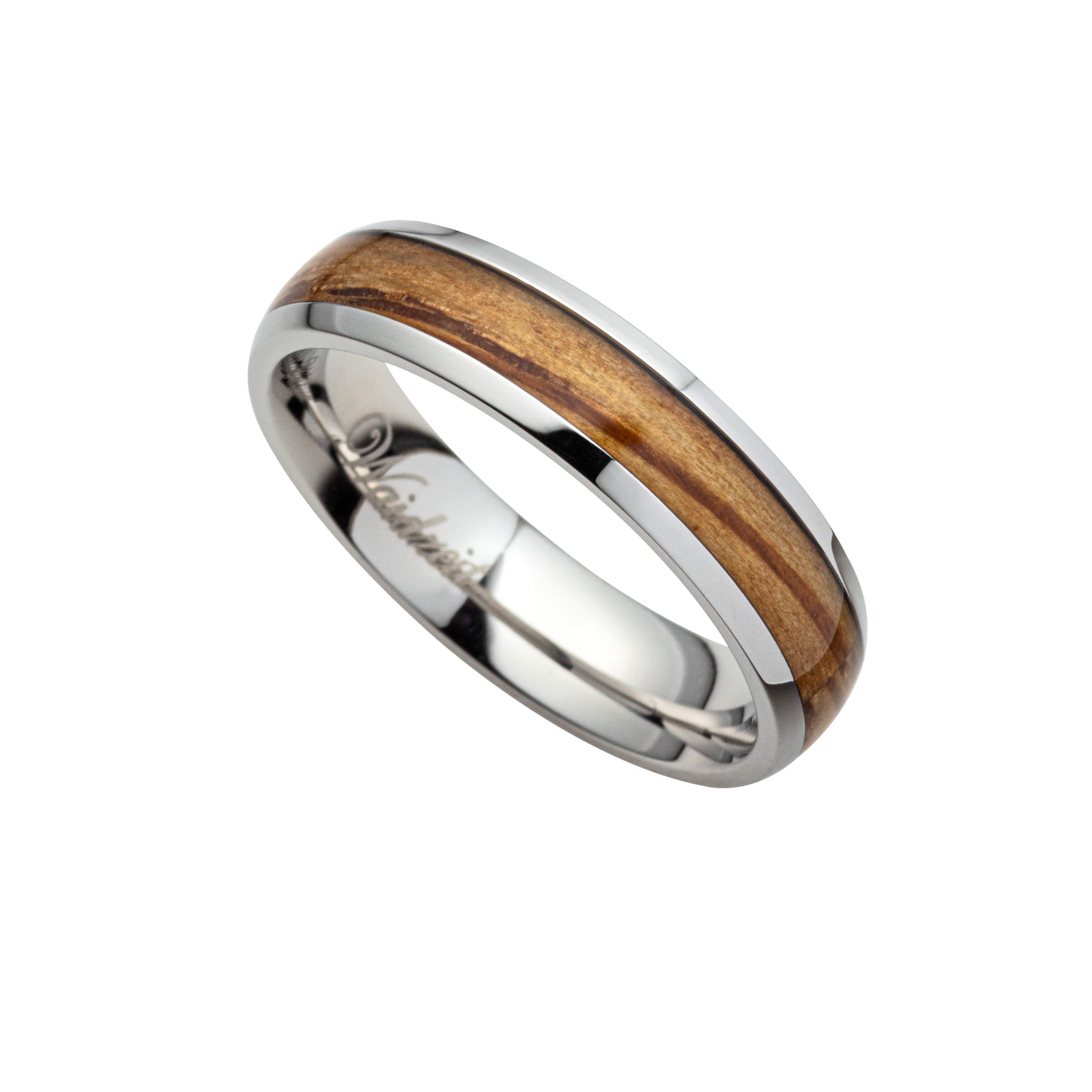 Damen Ring | Silber & Barrique Weinfass – Harmonie