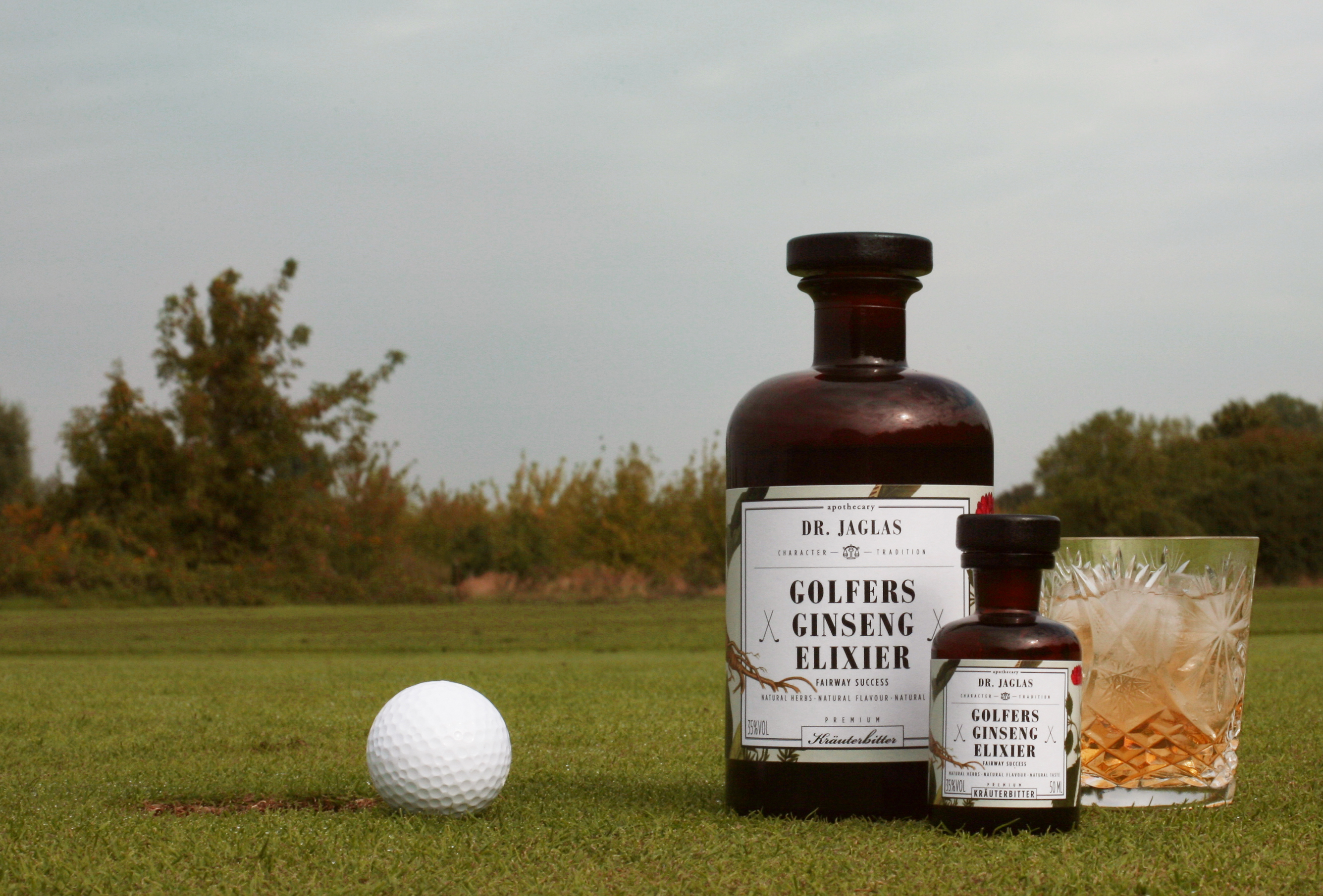 Premium Kräuterbitter – Golfers Ginseng Elixier