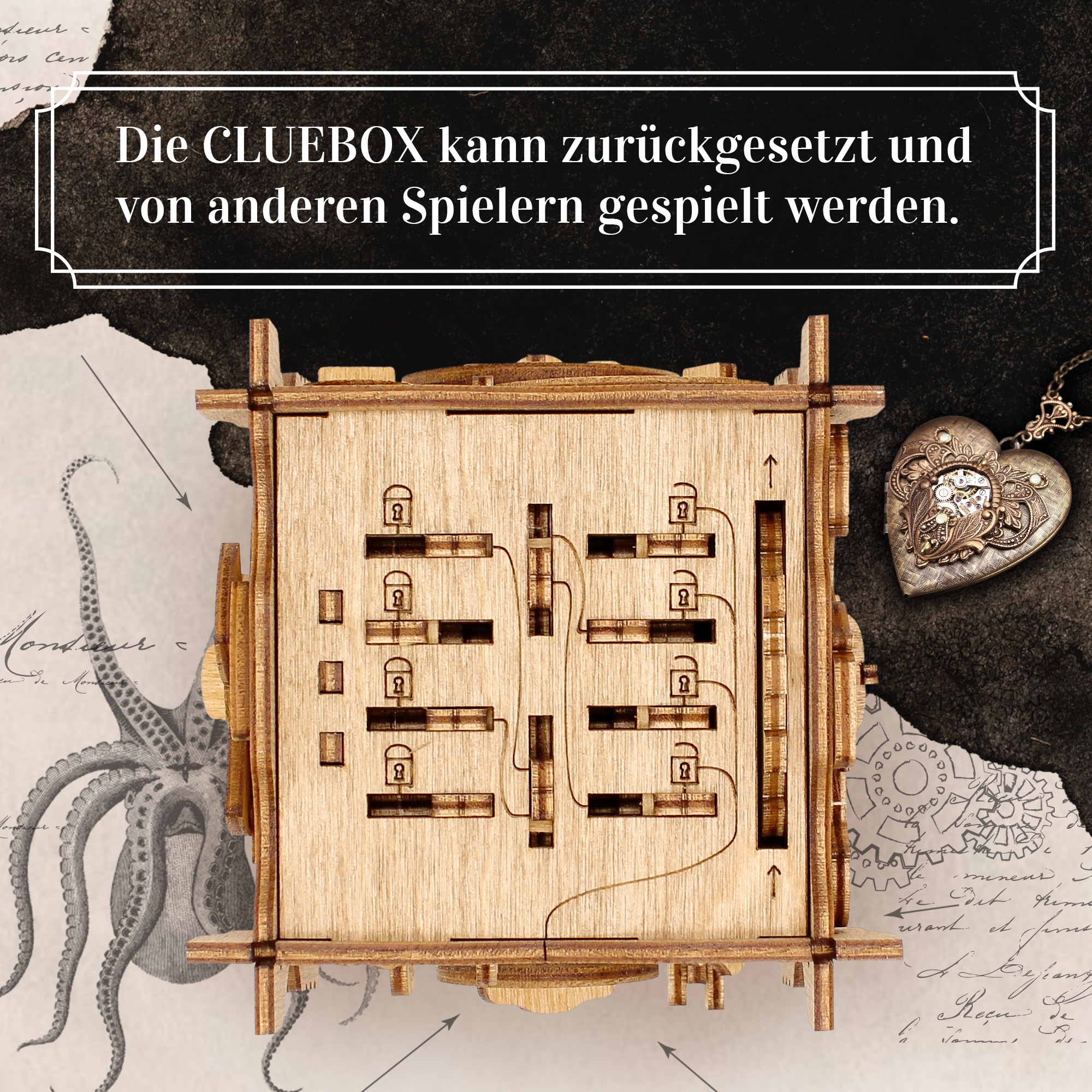 Escape Room Rätselbox - Nautilus